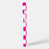 市松模様にピンクと白 Case-Mate iPhoneケース (裏面 / 左)