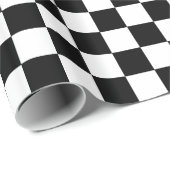 市松模様にフラグの折り返し紙 ラッピングペーパー (ロールコーナー)