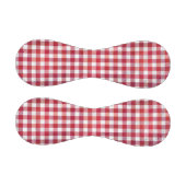 市松模様にプリ赤と白 野球ボール (パネル)