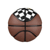 市松模様にマソニックフリーメゾンズスクエアとコンパス ミニバスケットボール (右)