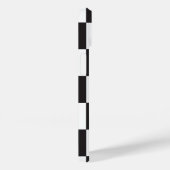 市松模様にモダン白黒パターン Case-Mate iPhoneケース (裏面 / 右)