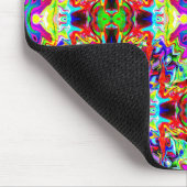 市松模様に中国の..... マウスパッド (コーナー)