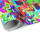 市松模様に中国の..... ラッピングペーパー (ロールコーナー)