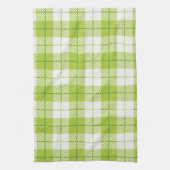 市松模様に型 キッチンタオル (縦)