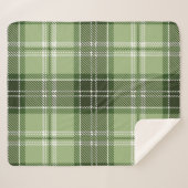 市松模様に型 シェルパブランケット (正面(横))