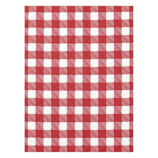 市松模様に型 テーブルクロス (正面)