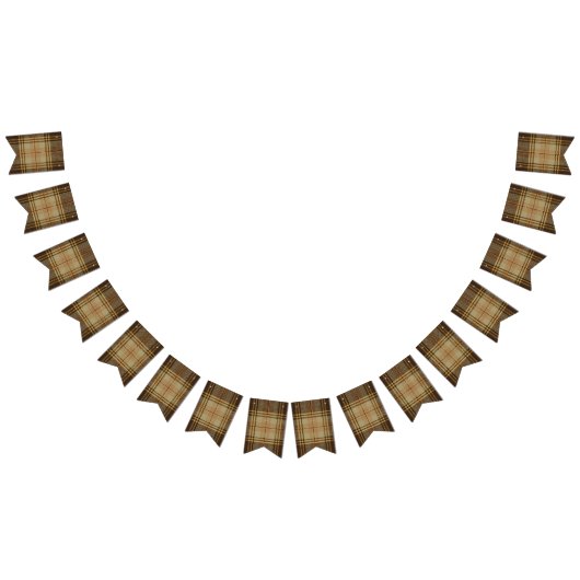 市松模様に型 バンティングフラッグ (全)