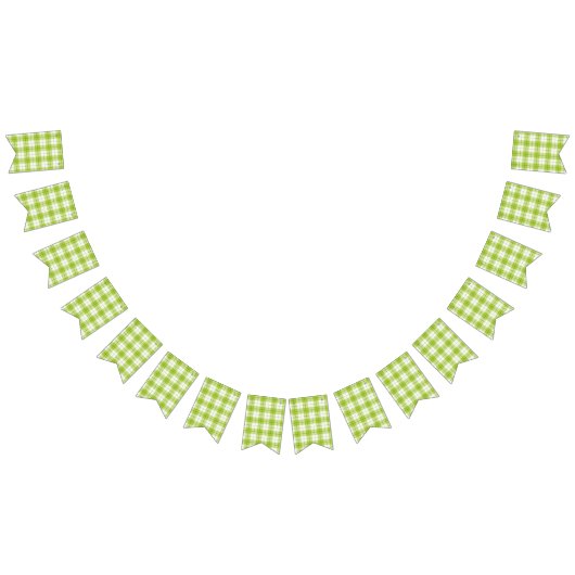 市松模様に型 バンティングフラッグ (全)