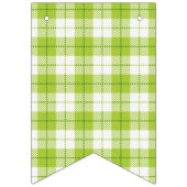 市松模様に型 バンティングフラッグ (第1の旗)