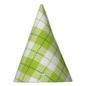 市松模様に型 パーティーハット (右)