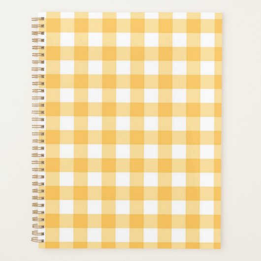 市松模様に型 プランナー手帳 (正面)