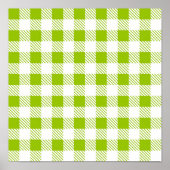 市松模様に型 ポスター (正面)