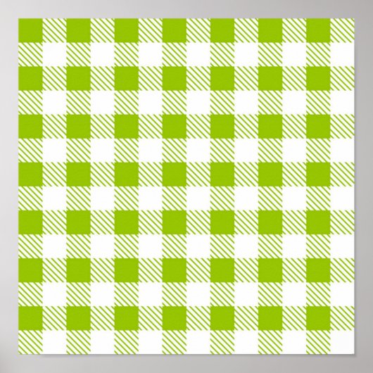 市松模様に型 ポスター (正面)