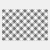 市松模様に型 ラッピングペーパーシート (正面3)