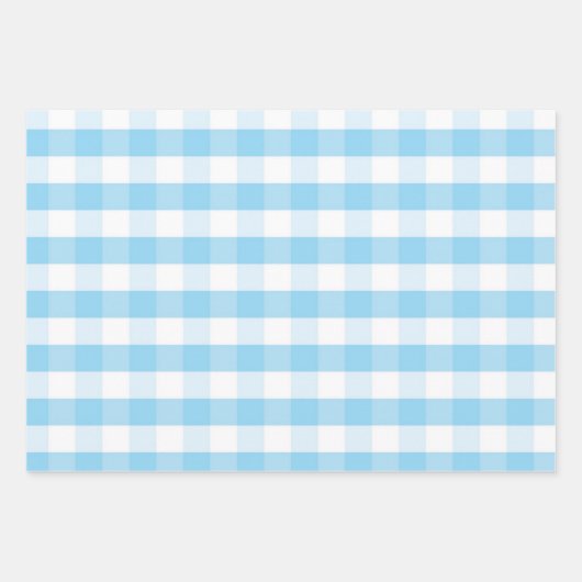 市松模様に型 ラッピングペーパーシート (正面)