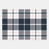 市松模様に型 ラッピングペーパーシート (正面2)