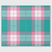 市松模様に型 ラッピングペーパー (フラット)