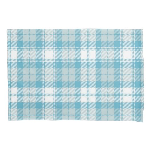 市松模様に型 枕カバー (正面)