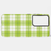 市松模様に型 SAMSUNG GALAXYケース (左側面)