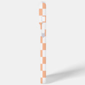 市松模様に方白桃 Case-Mate iPhoneケース (裏面 / 左)