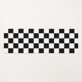 市松模様に旗 ヨガマット (正面(横))