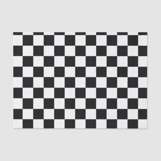 市松模様に旗 薄葉紙 (正面)