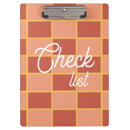 市松模様に正方形 クリップボード