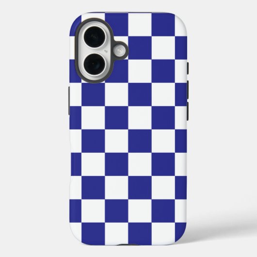 市松模様に深い Case-Mate iPhoneケース (裏面)