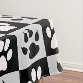 市松模様に白黒 テーブルクロス (インサイチュ)