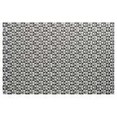 市松模様に白黒 ファブリック (ヤード)