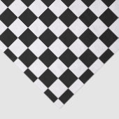 市松模様に白黒 薄葉紙 (詳細)