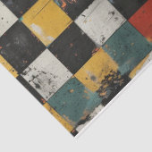 市松模様に紙吹雪 薄葉紙 (詳細)