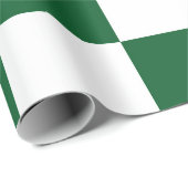 市松模様に緑と白 ラッピングペーパー (ロールコーナー)