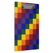 市松模様に虹 クリップボード (右)