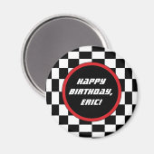 市松模様に角 マグネット (正面/裏面)