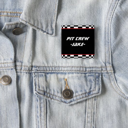 市松模様に角 缶バッジ (インサイチュ)