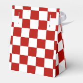 市松模様に赤白幾何レトロ フェイバーボックス (裏面サイド)
