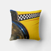 市松模様に過去 クッション (裏面)