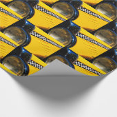 市松模様に過去 ラッピングペーパー (角)