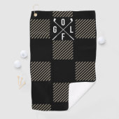 市松模様に ゴルフタオル (インサイチュ)