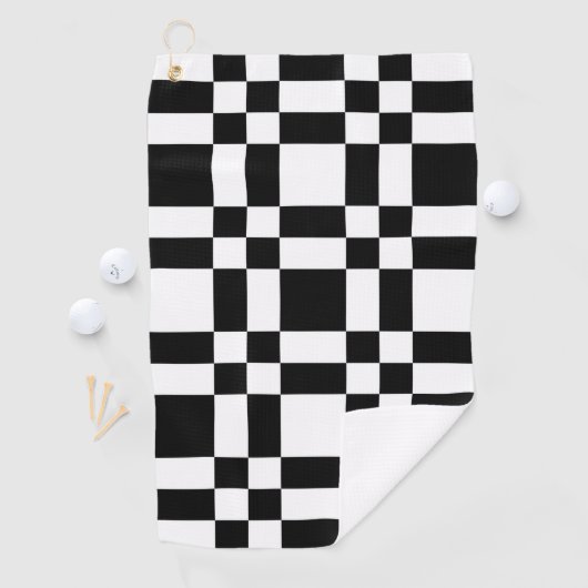市松模様に ゴルフタオル (インサイチュ)
