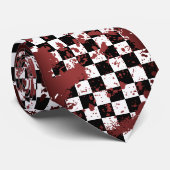 市松模様に ネクタイ (ロール)