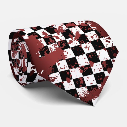 市松模様に ネクタイ (ロール)