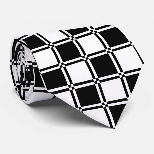 市松模様に ネクタイ (ロール)