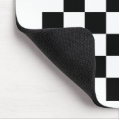 市松模様に マウスパッド (コーナー)