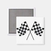 市松模様に マグネット (正面/裏面)