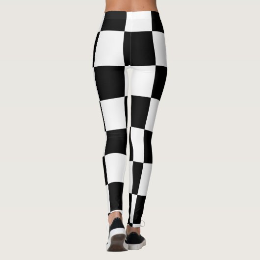 市松模様に レギンス (裏面)