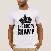市松模様にCHAMP Tシャツ (正面)