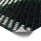 市松模様にFabricテクスチャ空白の: ポスター (角)