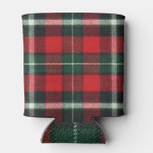 市松模様にFabricテクスチャ空白の: 缶クーラー (裏面)